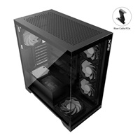 ADATA XPG case INVADER X Mid-Tower, bez zdroje, 5x 120mm Fan, Černá