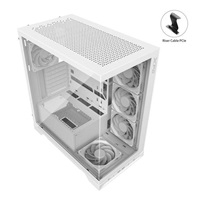 ADATA XPG case INVADER X Mid-Tower, bez zdroje, 5x 120mm Fan, Bílá