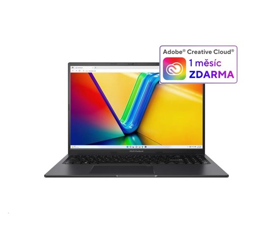 ASUS NTB Vivobook 16X (K3604VA-MB227W), i5-1335U,16" 1920x1200, 16GB, 1TB SSD,  Iris Xe, W11H, Black