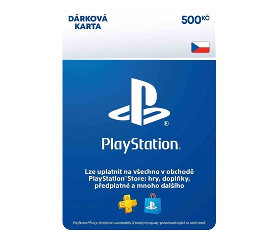 SONY Playstation Live Card Dual CZK500/CZ