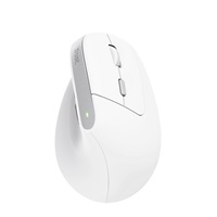 TRUST myš Bayo II Ergonomická vertikální myš, Bezdrátová, bílá