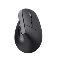 TRUST myš Bayo+ Ergonomická vertikální myš, Bezdrátová, černá