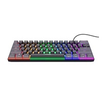 TRUST klávesnice GXT 867 ACIRA, 60%, Herní Klávesnice, USB, USB-C, US