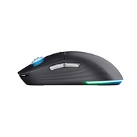 TRUST myš GXT926 Redex II Gaming Mouse, Bezdrátová, laserová, RGB, černá
