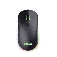 TRUST myš GXT927 Redex+ Gaming Mouse, Bezdrátová, optická, RGB, černá