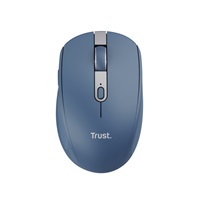 TRUST Myš OZAA, Bezdrátová, modrá