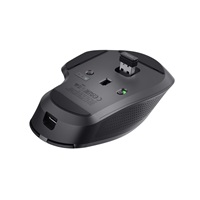 TRUST Myš OZAA+, Bezdrátová, černá