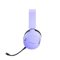 TRUST Herní sluchátka GXT 491 FAYZO, Bezdrátová, USB, fialová