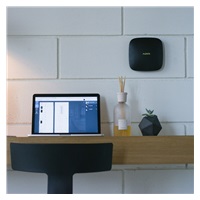 Ajax Hub black + DÁREK ZDARMA - Ajax SpaceControl black