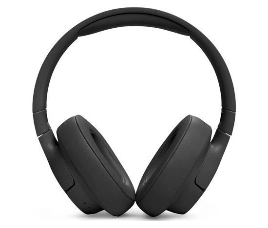 JBL Tune 720BT Black bezdrátová sluchátka přes uši, Bluetooth 5.3, až 76 hodin a rychlé dobití, černá