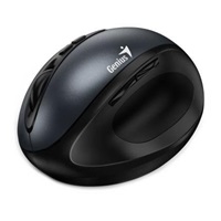 GENIUS myš Ergo 8300S Iron Grey/ vertikální/ 1600 dpi/ bezdrátová/ 7tlačítek/ tichá/ kovově šedá