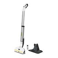 Karcher EWM 2 podlahová myčka, systém dvou nádrží, pro veškeré tvrdé podlahy, parkovací stanice, bílá