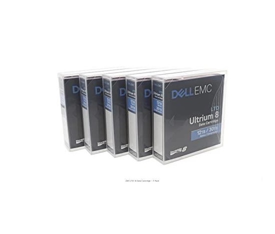 DELL LTO8 Tape Media 5 Pack Cust Kit