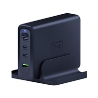 3mk nabíjecí stanice - Hyper Charging Station, 240 W, GaN, 3x USB-C + 1x USB-A