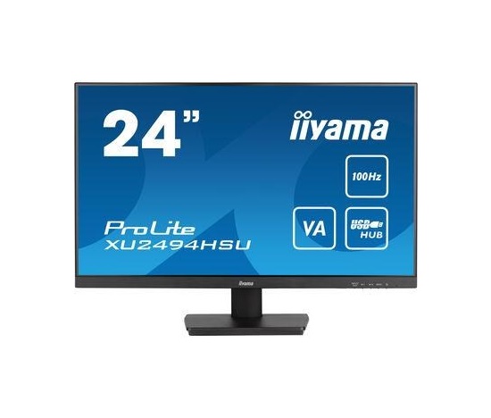 iiyama ProLite XU2494HSU-B6, Full HD, USB, kit (USB), black