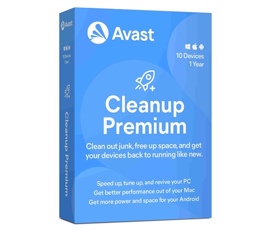 _Prodloužení Avast Cleanup Premium Multi-Device 1 licence na 12 měsíců