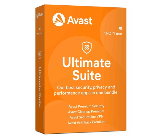 _Prodloužení Avast Ultimate for Windows 1 licence na 12 měsíců