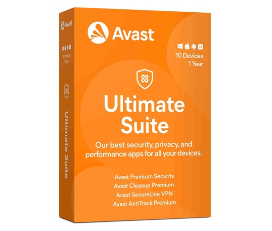 _Prodloužení Avast Ultimate Multi-Device licence na 12 měsíců (až na 10 PC )