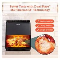 Cosori Dual Blaze 6.4L SMART horkovzdušná  fritéza + 5x špíz a gril. rošt, black