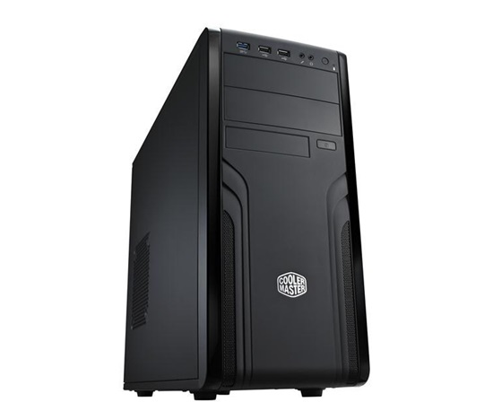 BAZAR Cooler Master case Force 500, ATX, Mid Tower, černá, bez zdroje - POŠKOZENÝ OBAL