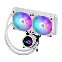ASUS vodní chladič CPU AIO ROG STRIX LC III 240 ARGB WHITE, 2x120mm, LGA1851, AM5