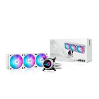 ASUS vodní chladič CPU AIO ROG STRIX LC III 360 ARGB WHITE, 3x120mm, LGA1851, AM5