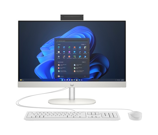 HP AiO ProOne 240G10 23.8 IPS NT i3-N300,8GB, 512GB M.2 NVMe, WiFi 6 + BT, usb kláv. a myš, Win11Home