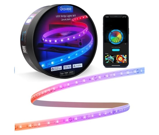 Govee M1 PRO PREMIUM Smart RGBICW+ LED pásek 2m Matter
