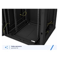 TRITON 19" stojanový rozvaděč 18U/600x600, černý