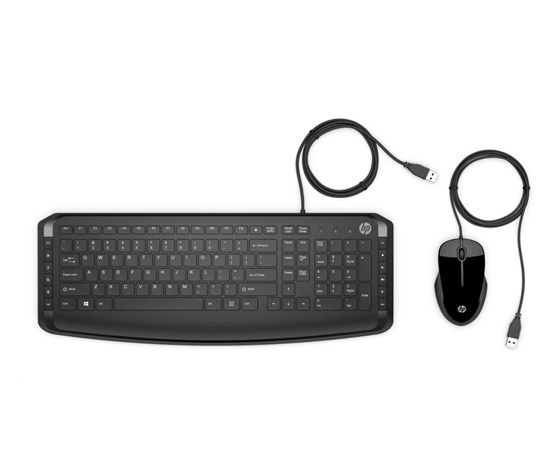 HP Wired Keyboard & Mouse 200 EN - Klávesnice a myš