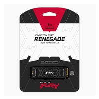 Kingston FURY RENEGADE SSD 1TB (1000GB) M.2 2280 NVMe™ PCIe Gen 4 (R 7300MB/s; W 6000MB/s)