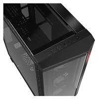 ADATA XPG case BATTLECRUISER II Mid-Tower, bez zdroje, 4x 120mm ARGB Fan, Černá