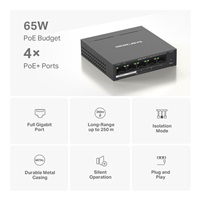 MERCUSYS switch MS105PG