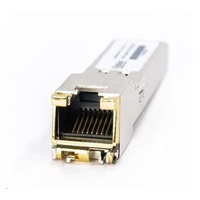 SFP+ transceiver 10Gbps, 10GBASE-T, do 30m (CAT 6A či 7), RJ-45, 0 až 70°C, HPA komp.