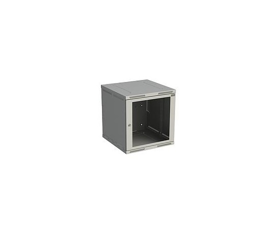 Solarix rozvaděč nástěnný SENSA 12U 600mm, dveře sklo, RAL 7035