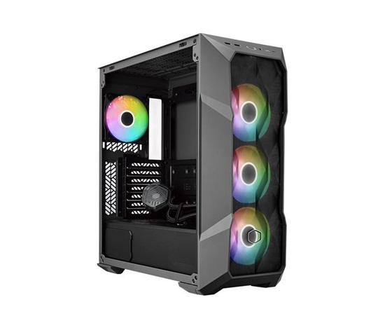 Cooler Master case TD500 MAX, Zdroj GX II Gold 850W, AIO ML360 Atmos MAX, 1x 120mm ARGB Fan, černá