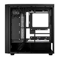 Cooler Master case MasterBox 600, ATX, Průhledná bočnice, 3x 140mm ARGB Fan, 1x 120mm ARGB Fan, ARGB Hub, Černá