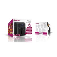 Salente HotAir, horkovzdušná fritéza 2v1, 4,3 l, černá