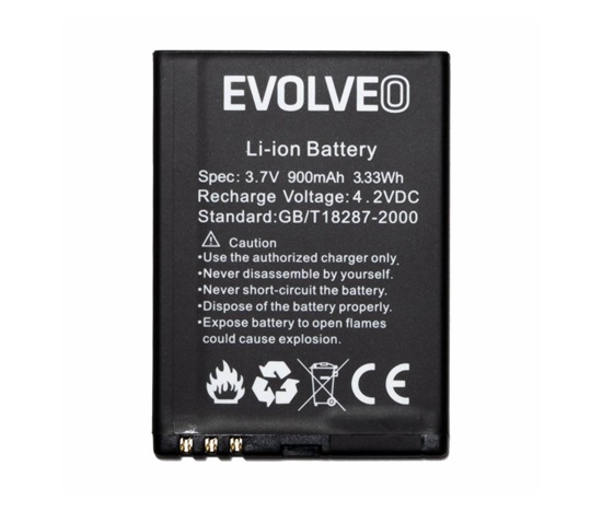EVOLVEO originální baterie 900 mAh pro EasyPhone EG
