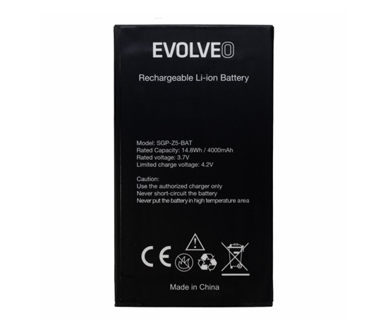 EVOLVEO originální baterie 4000 mAh pro StrongPhone Z5,Z6