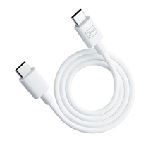 3mk datový kabel - Hyper Cable C to C 100W 1.2m, bílá