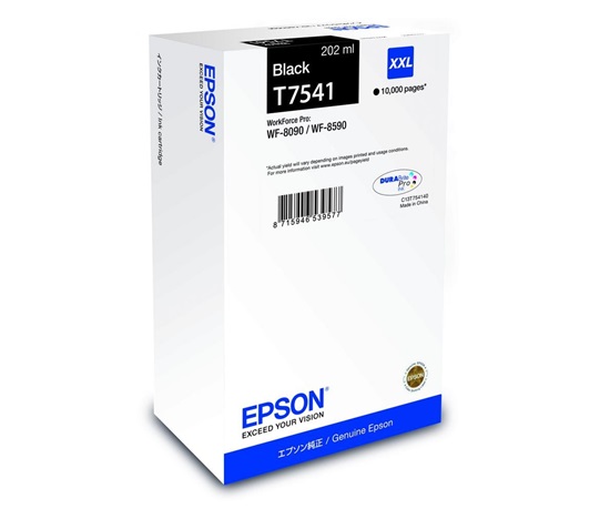 EPSON Ink čer WF-8090 / WF-8590 Ink Cartridge XXL Black