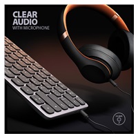 AXAGON HMC-KB-CS, USB 5Gbps hub s CZ/SK klávesnicí, HDMI 4K/60Hz, 3x USB-A, SD/mSD, audio, PD 100W, kabel USB-C 60cm