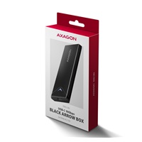 AXAGON EEM2-UB2, USB-C 10Gbps - M.2 NVMe SSD ARROW box, černý