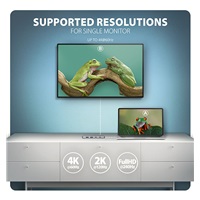 AXAGON HMC-5H60, USB 5Gbps hub, porty 2x USB-A, 1x USB-C, HDMI 4k/60, PD 100W, kabel USB-C 15cm