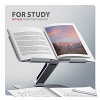 AXAGON STND-LQ, hliníkový HQ stojan pro notebooky 10" - 16", nastavitelná výška a úhel