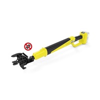 Karcher TLO 18-32 nůžky na větve, gumová rukojeť, stříhací síla 250 Nm, hák na větve, čepele z oceli (bez baterie)