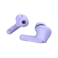 TRUST sluchátka Yavi, Bluetooth ENC, špunty, fialová