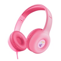 TRUST sluchátka Nouna Kids Headphones, Růžová