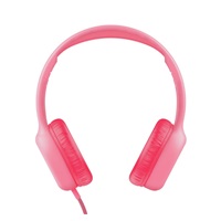 TRUST sluchátka Nouna Kids Headphones, Růžová